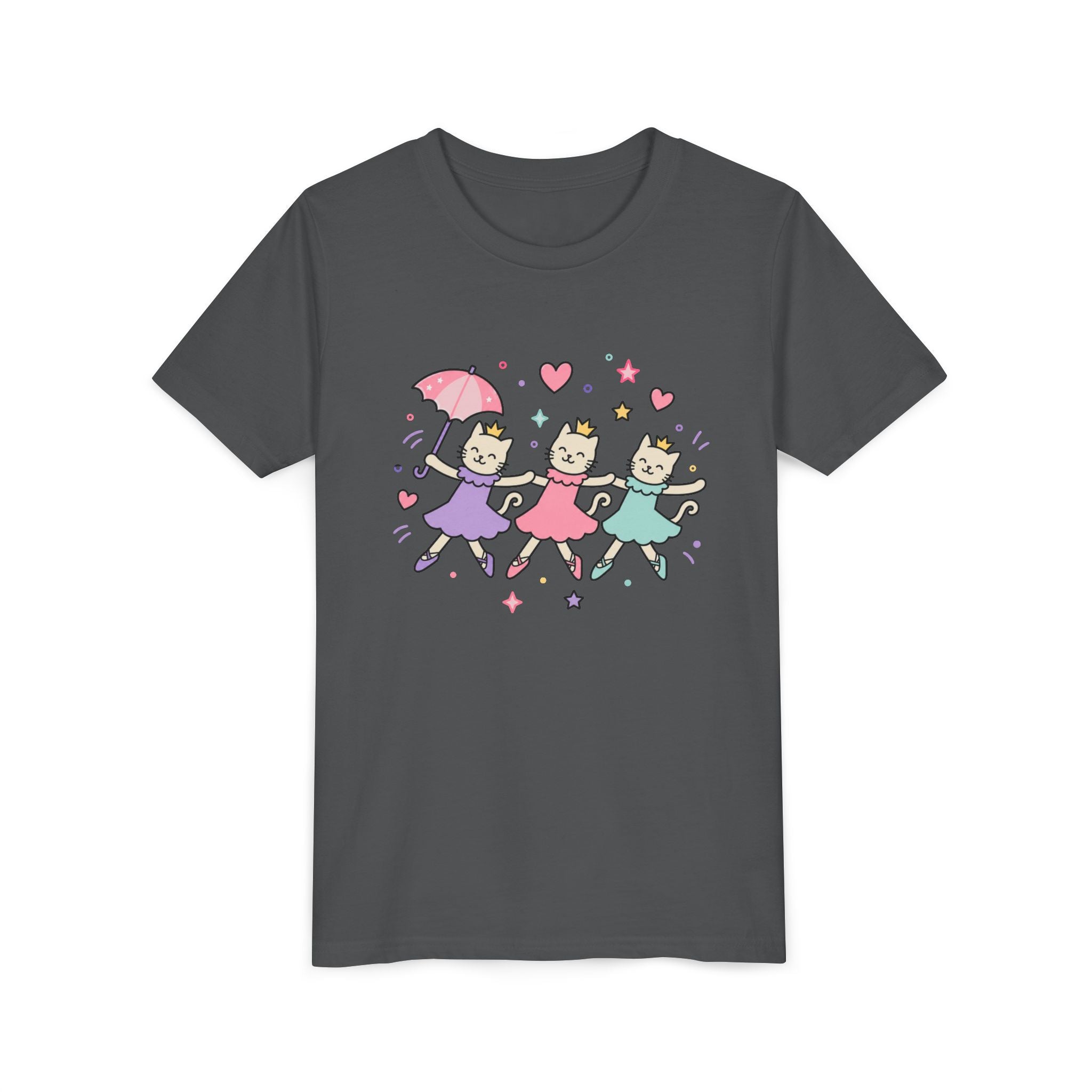 Umbrella Cat Dance T-shirt