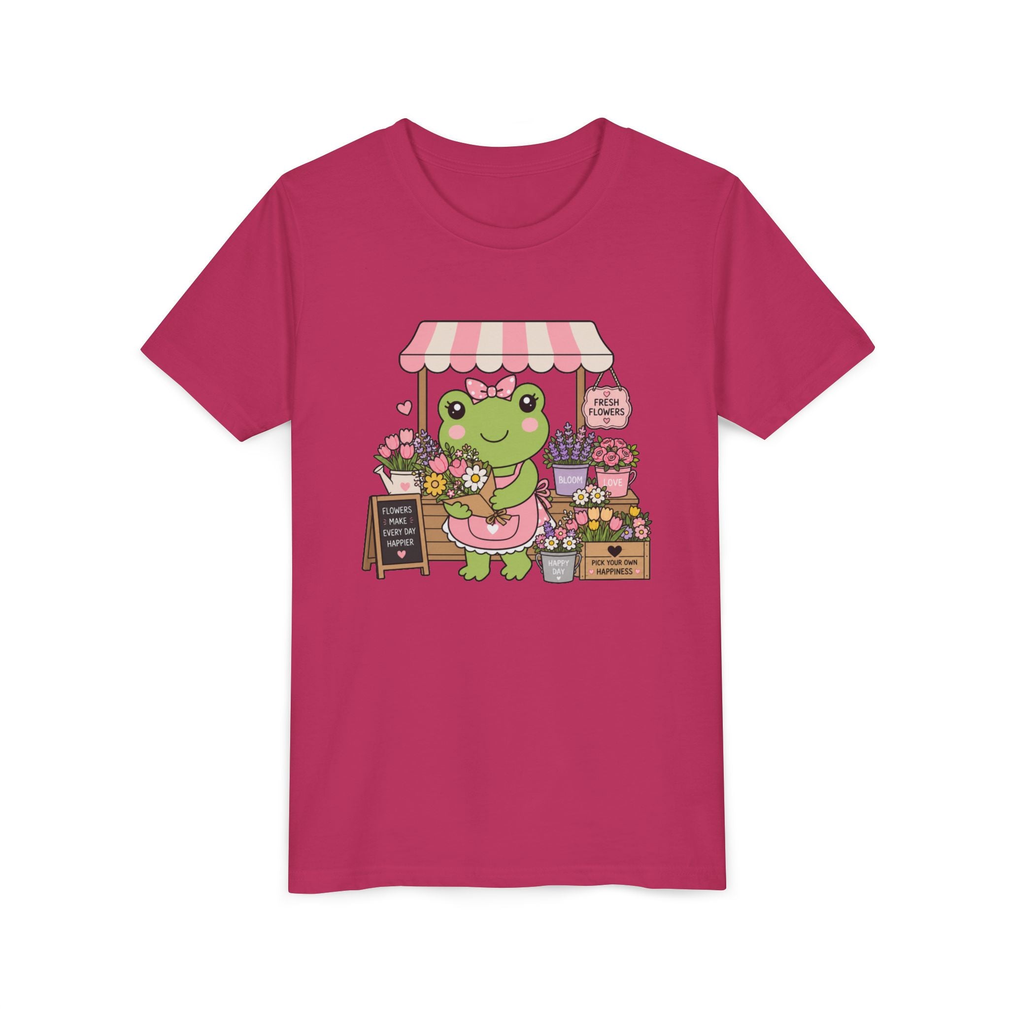 Frog Florist T-shirt