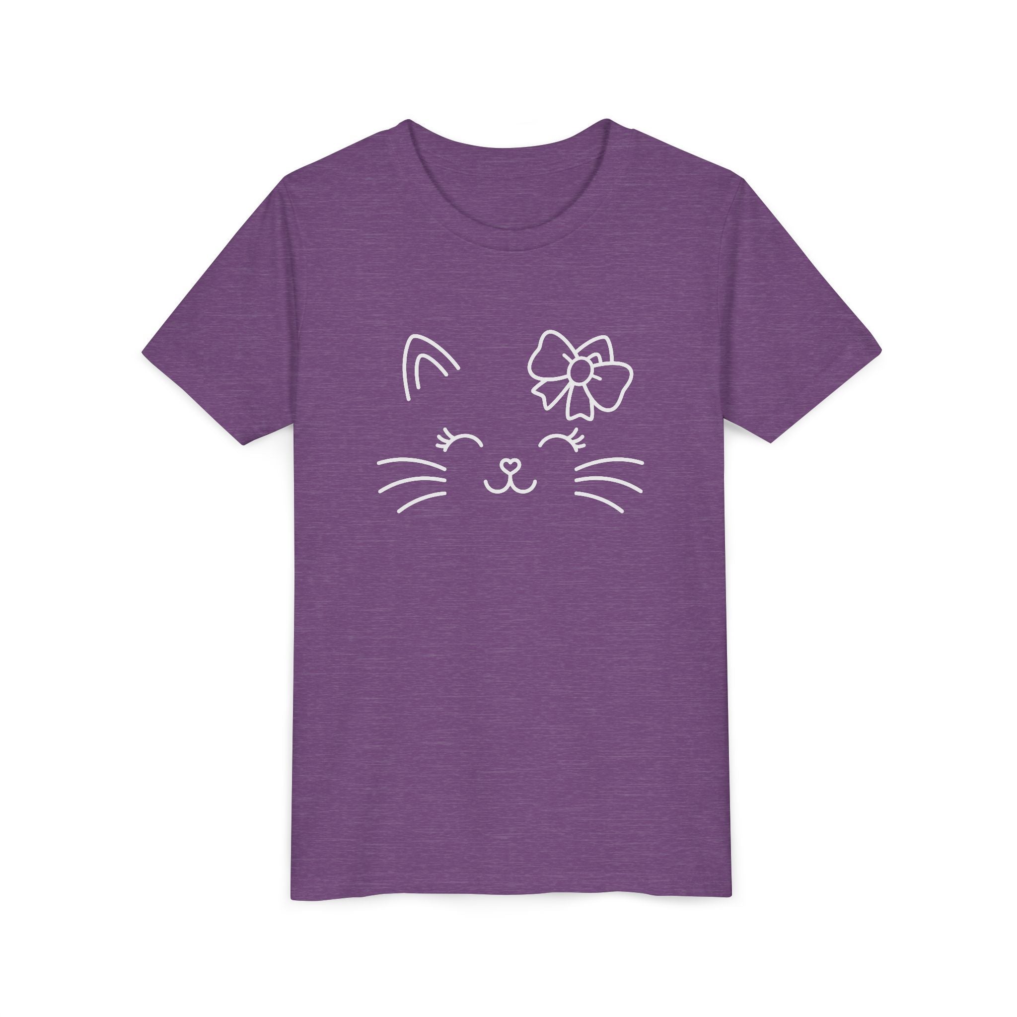Kitten Face Outline T-shirt