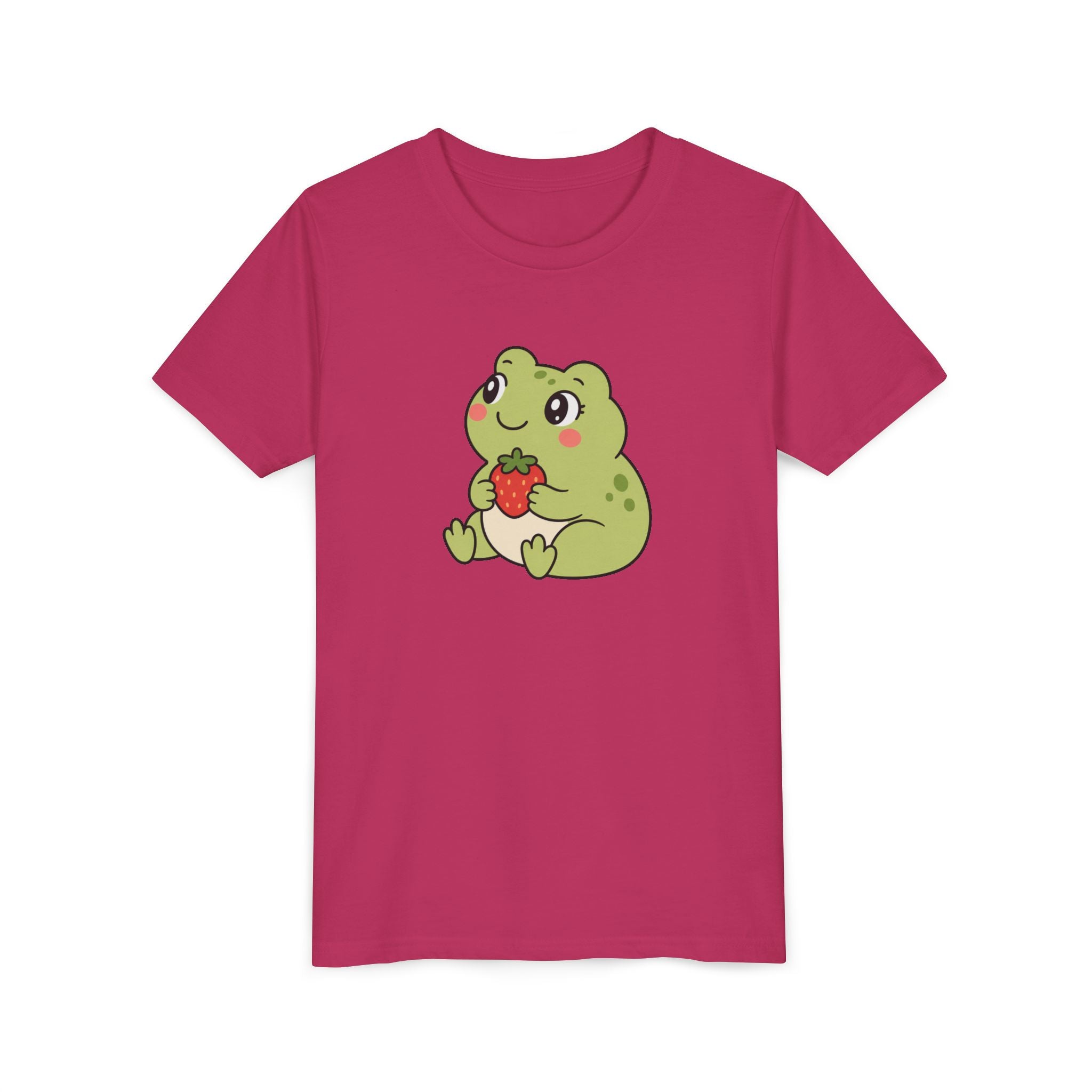 Cute Frog Strawberry T-shirt
