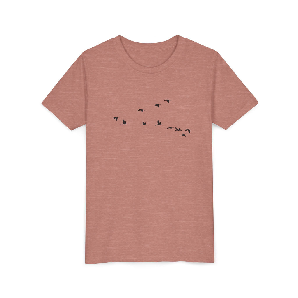 Flying Birds Block Print T-shirt