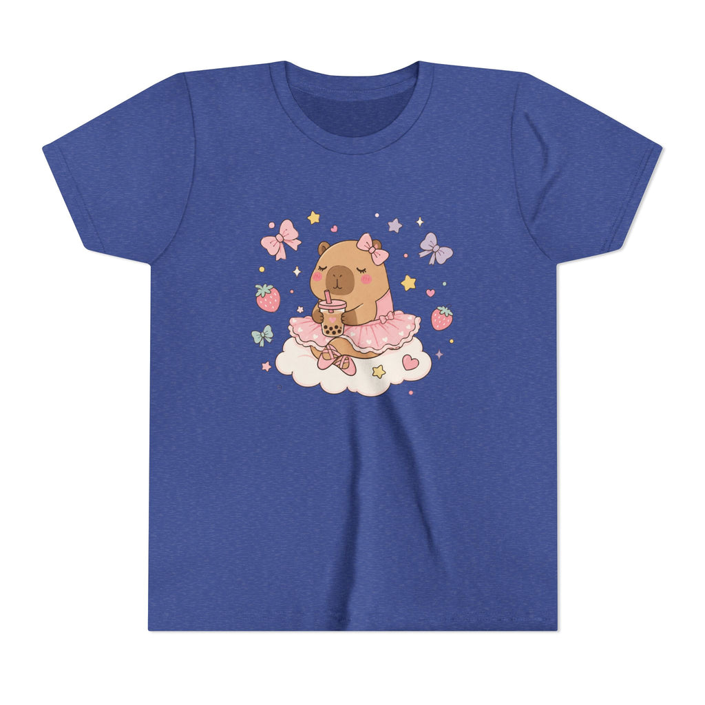 Ballerina Capybara Bubble Tea T-shirt