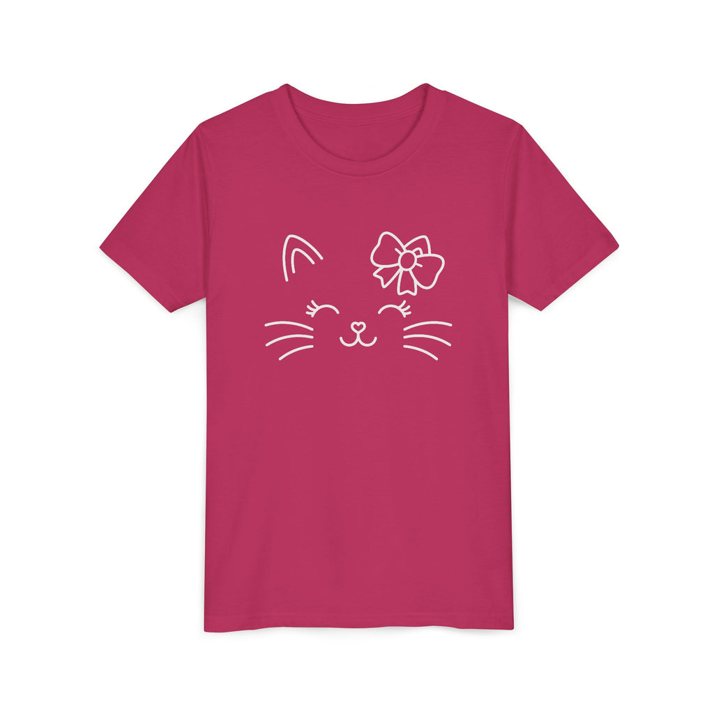 Kitten Face Outline T-shirt