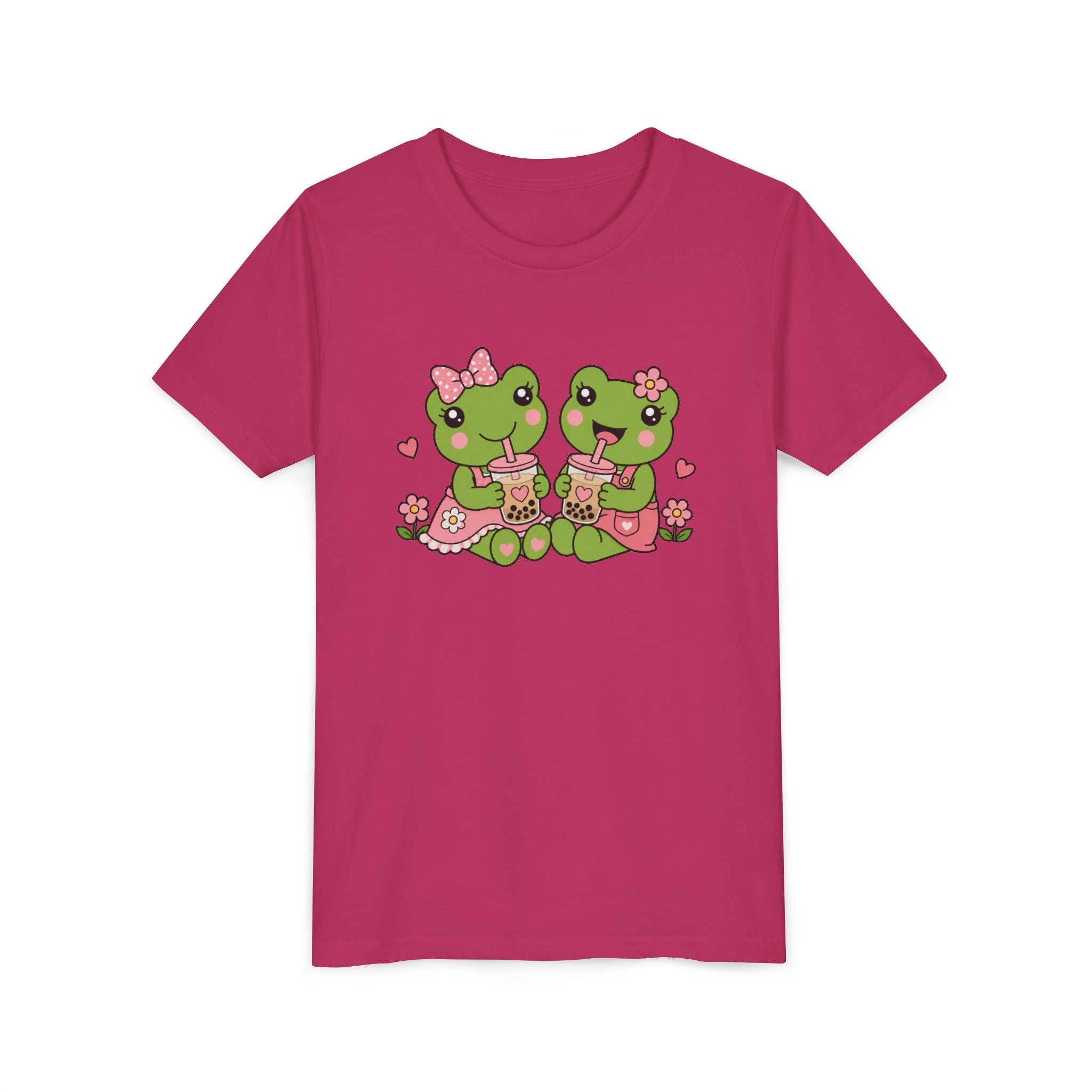 Frog Friends Boba Tea T-shirt