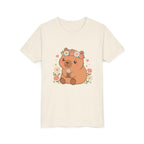 Capybara Flower Crown T-shirt