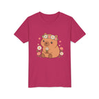 Capybara Flower Crown T-shirt