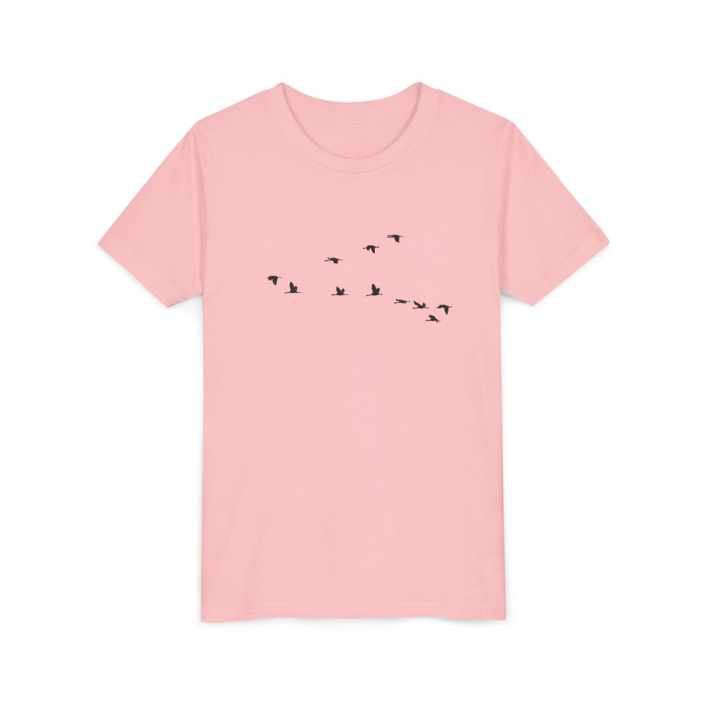 Flying Birds Block Print T-shirt