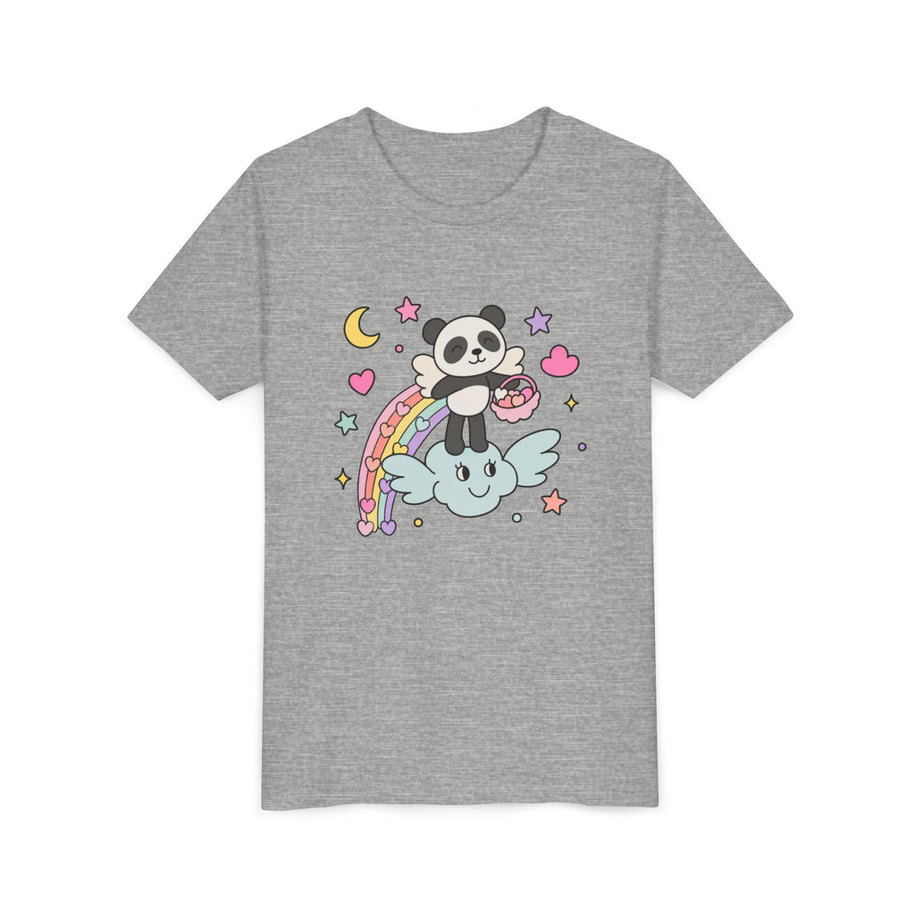 Panda Rainbow Love Cloud T-shirt