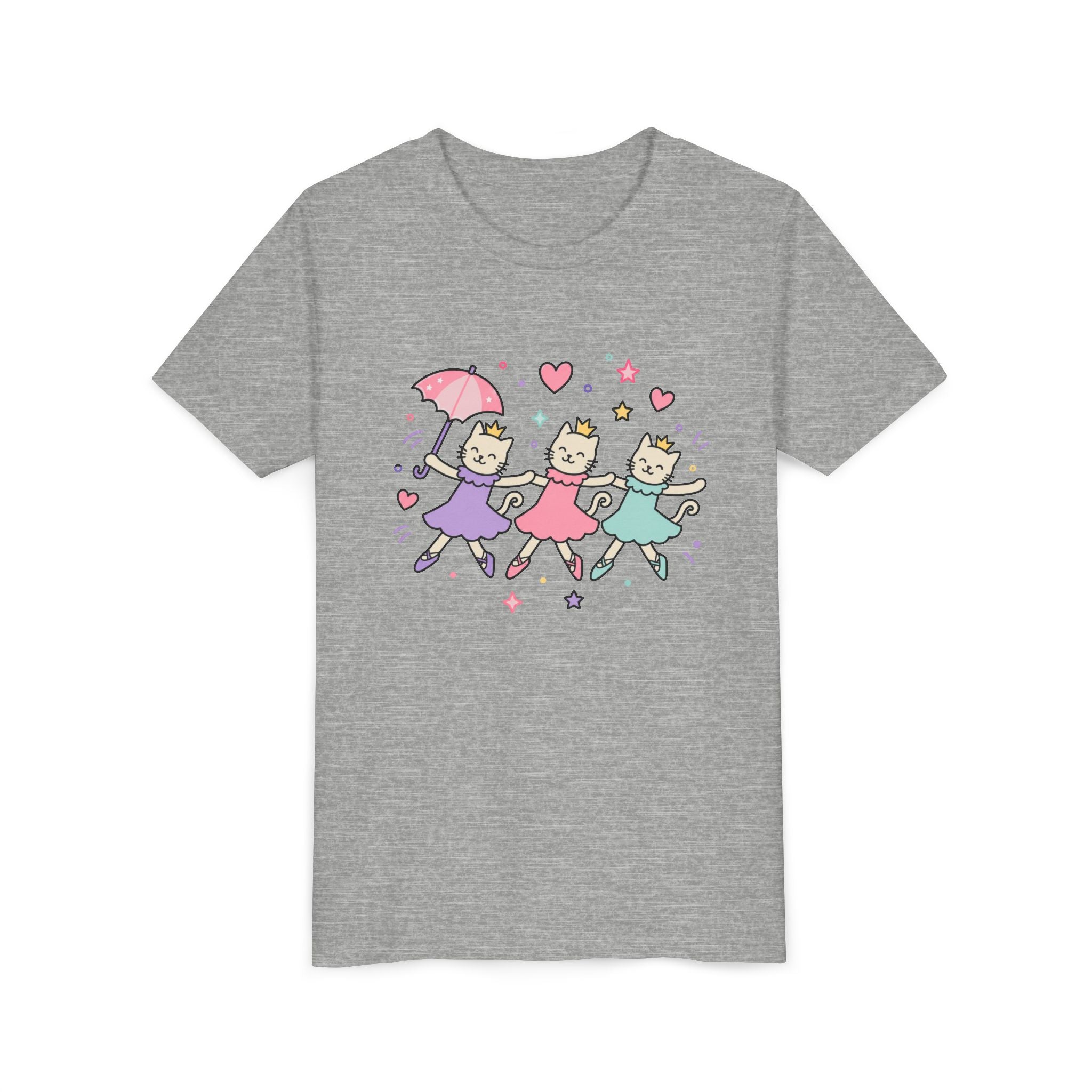 Umbrella Cat Dance T-shirt
