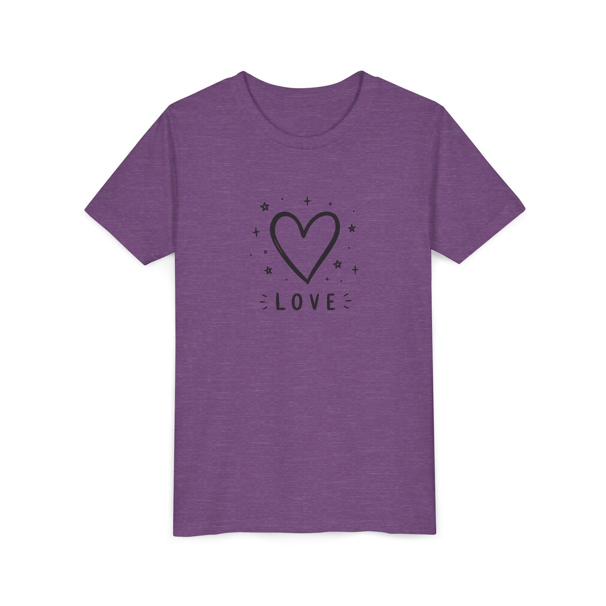Love Heart Outline T-shirt