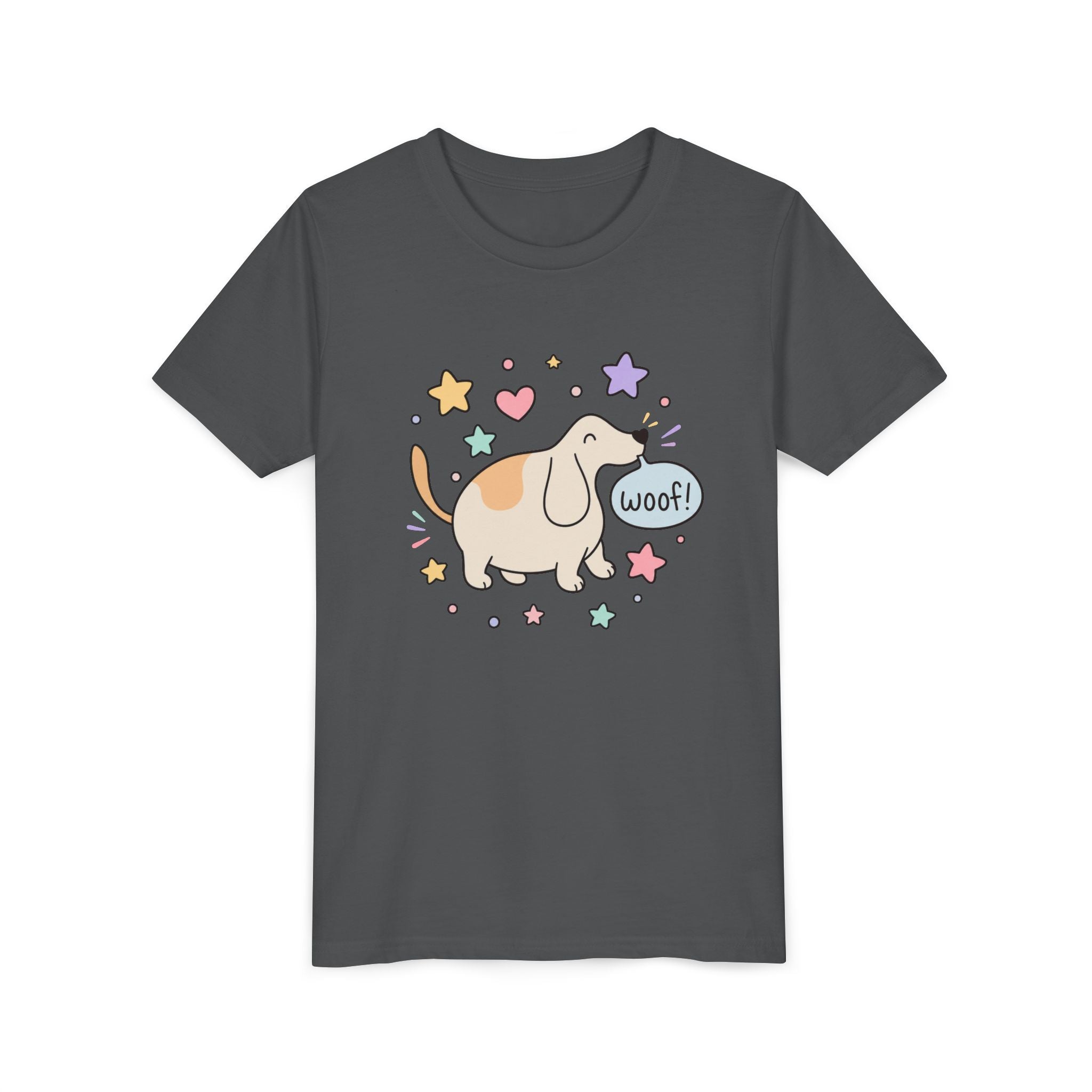 Woof Dog Cartoon T-shirt