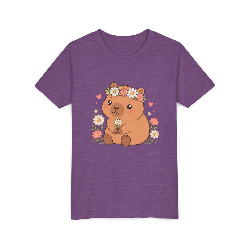Capybara Flower Crown T-shirt