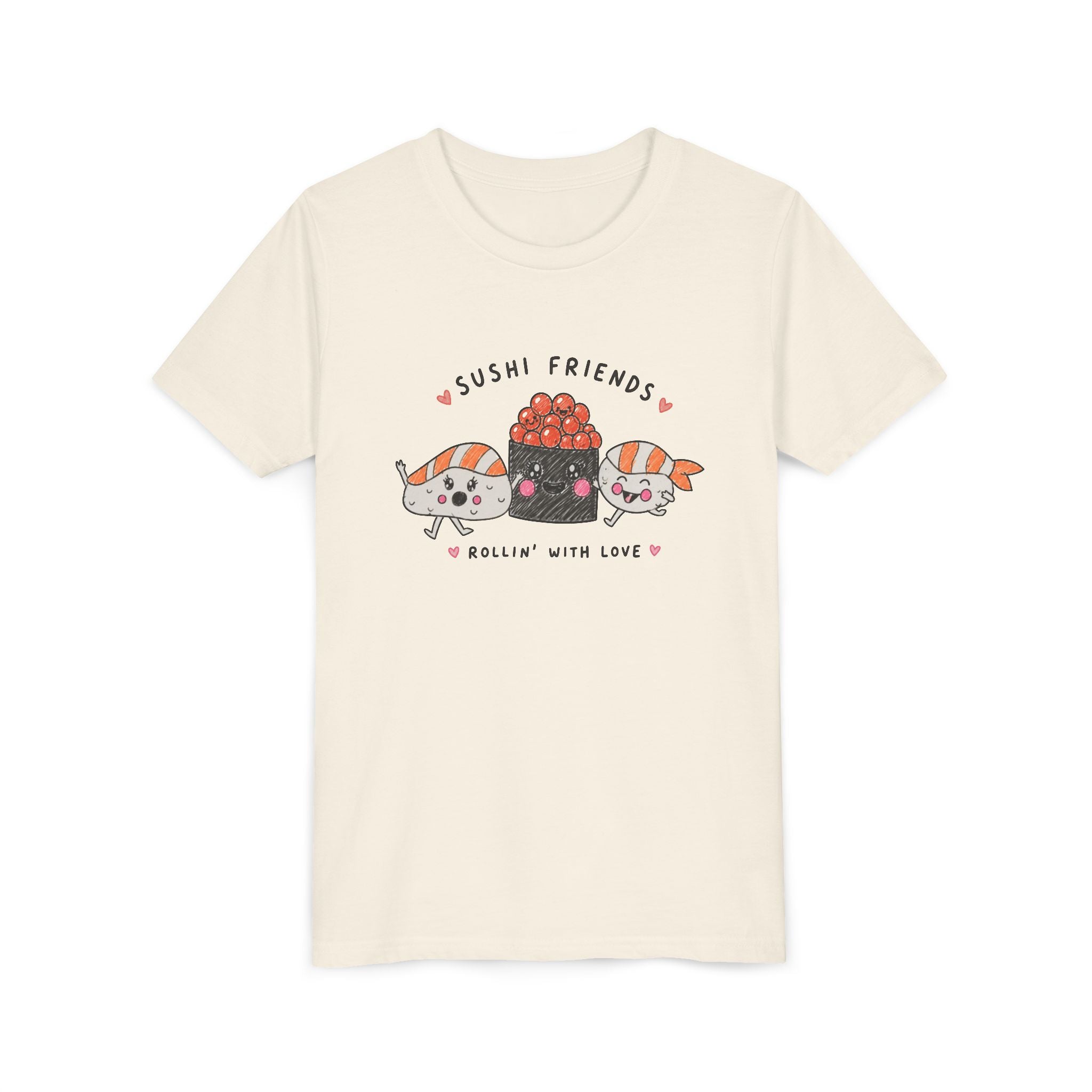 Sushi Friends With Love T-shirt