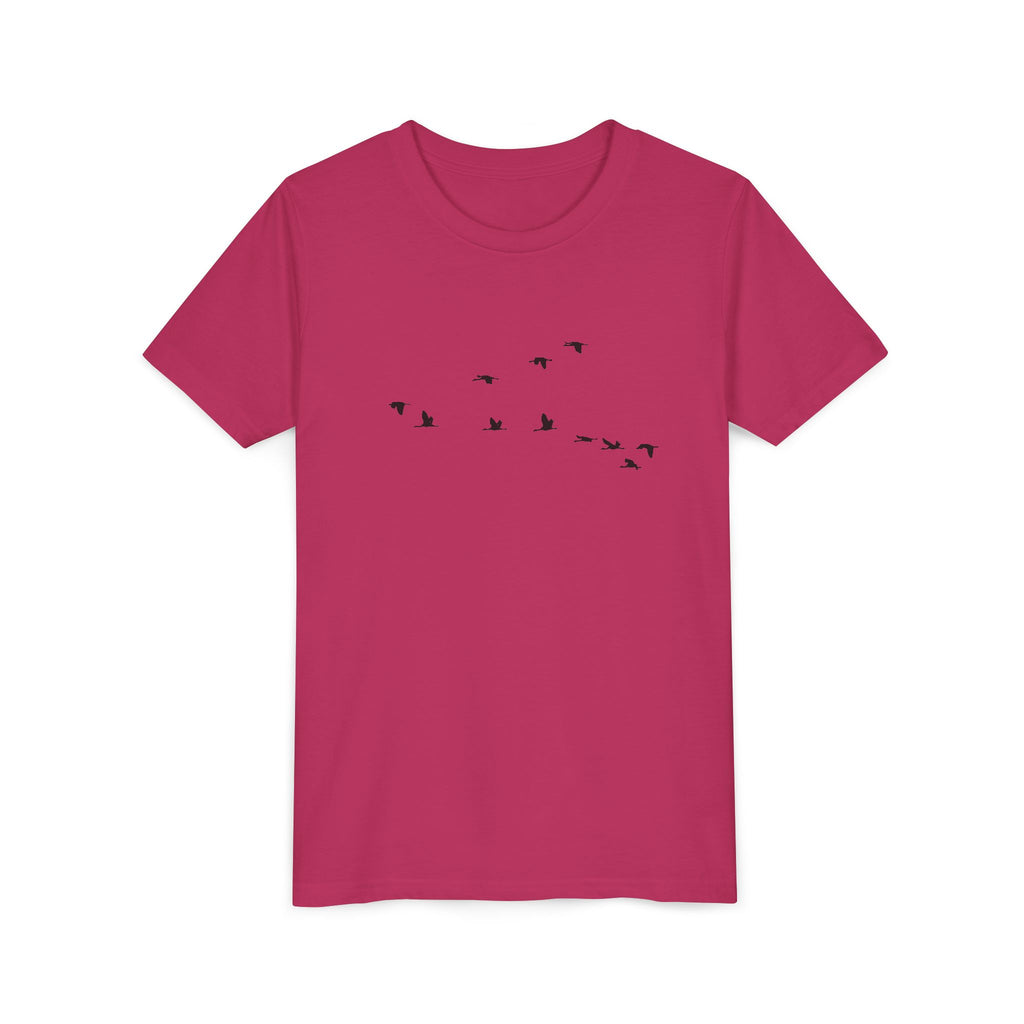 Flying Birds Block Print T-shirt