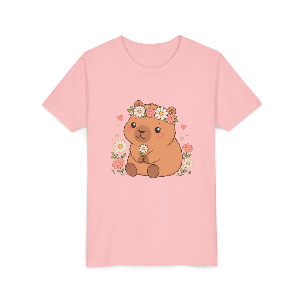 Capybara Flower Crown T-shirt
