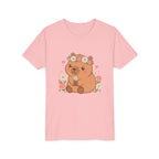 Capybara Flower Crown T-shirt
