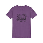 Capybara line drawing T-shirt
