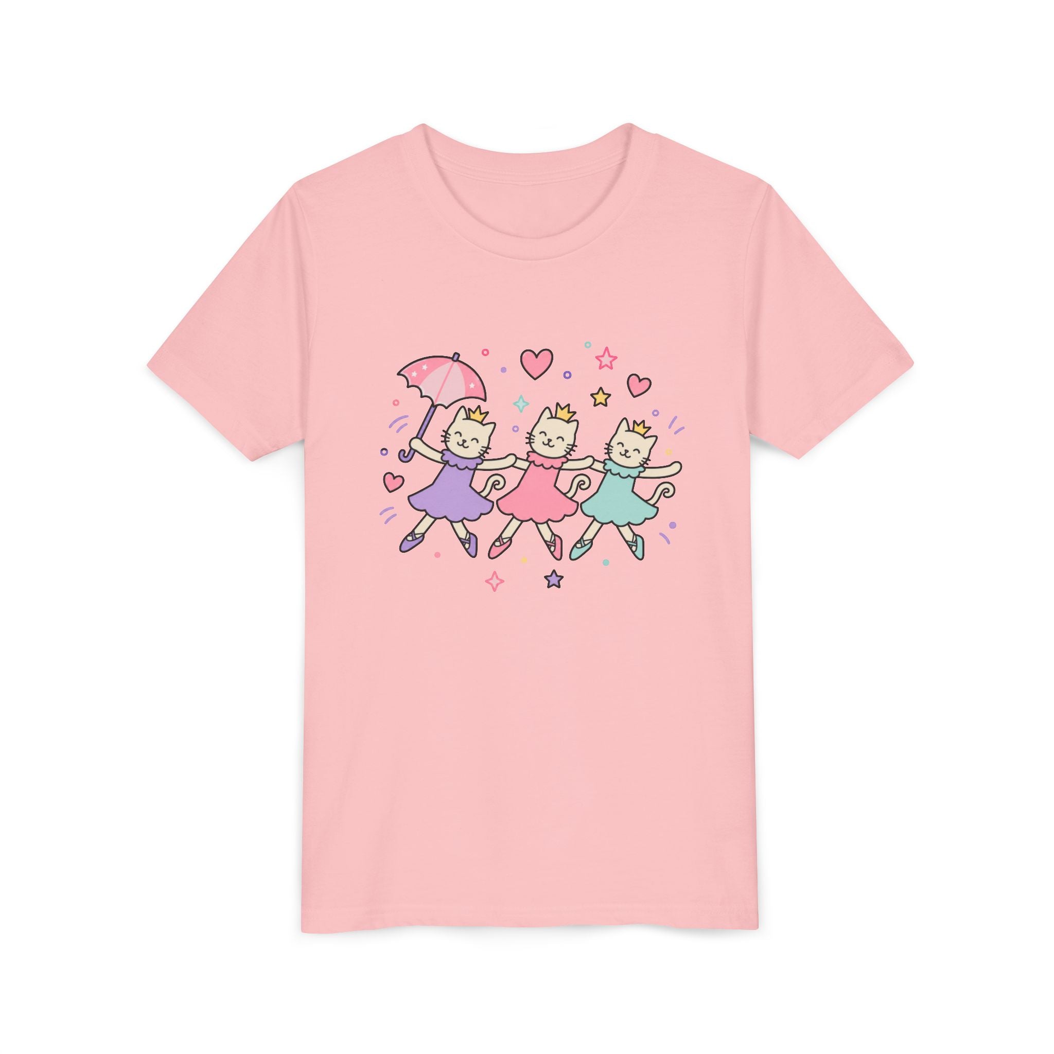 Umbrella Cat Dance T-shirt
