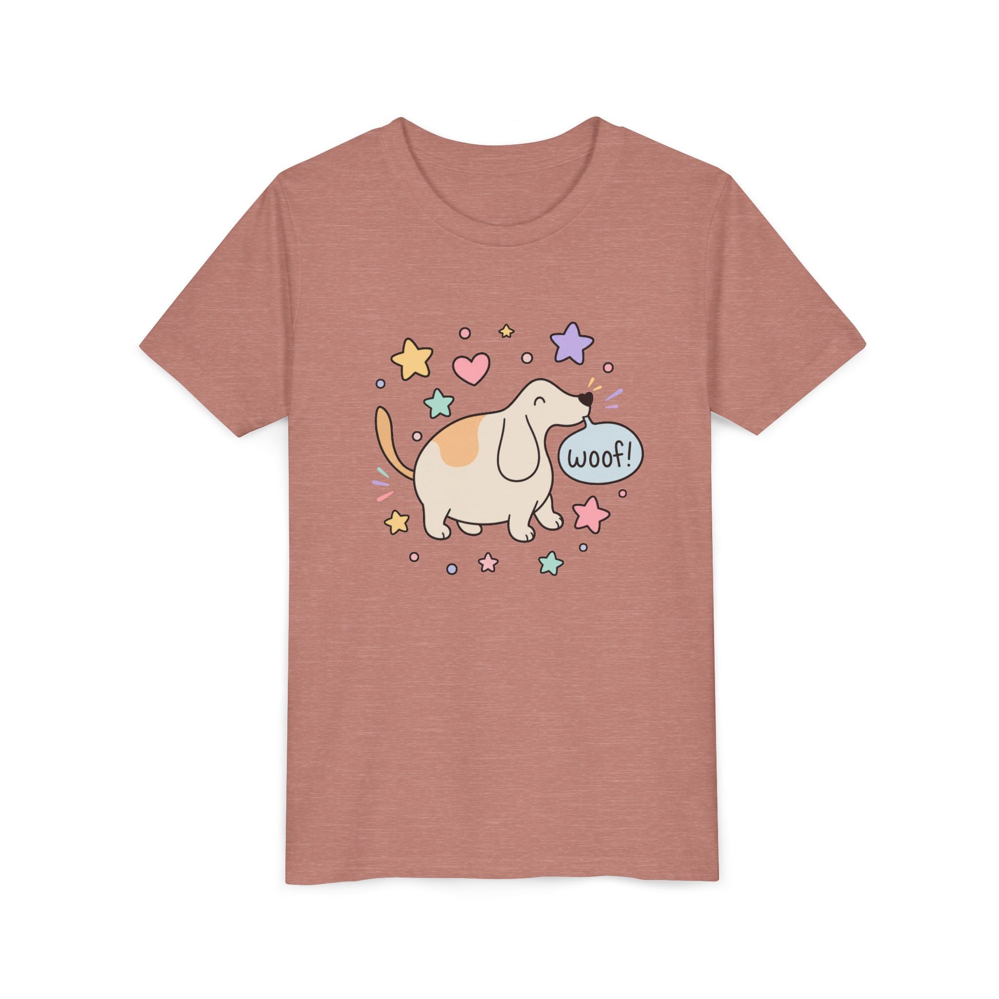 Woof Dog Cartoon T-shirt