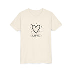 Love Heart Outline T-shirt