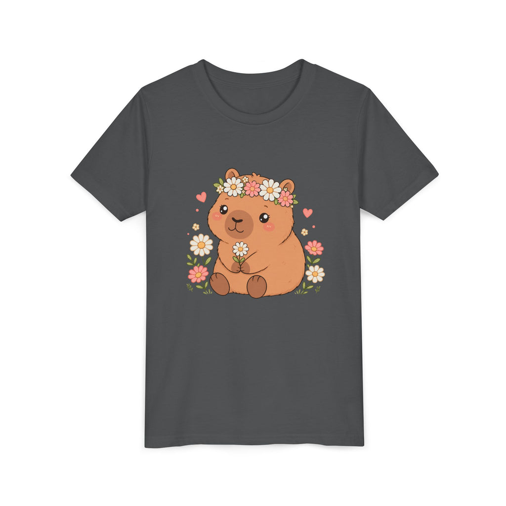 Capybara Flower Crown T-shirt