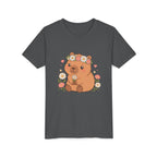 Capybara Flower Crown T-shirt