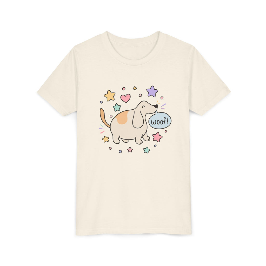 Woof Dog Cartoon T-shirt