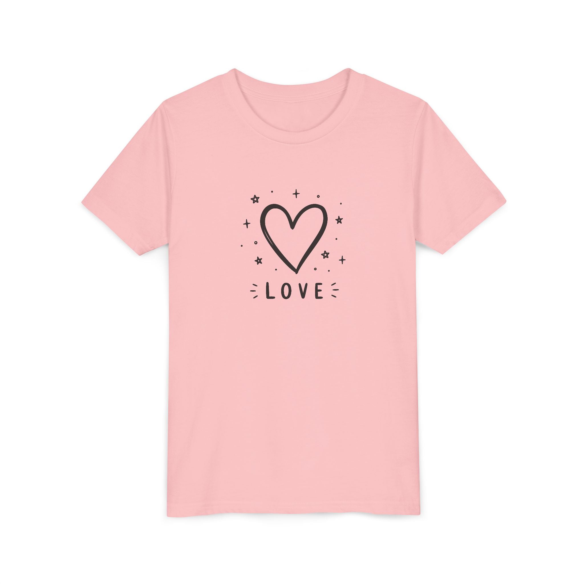 Love Heart Outline T-shirt