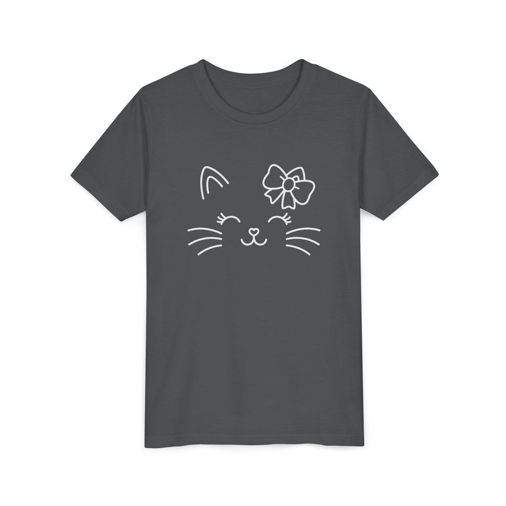 Kitten Face Outline T-shirt