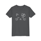 Kitten Face Outline T-shirt