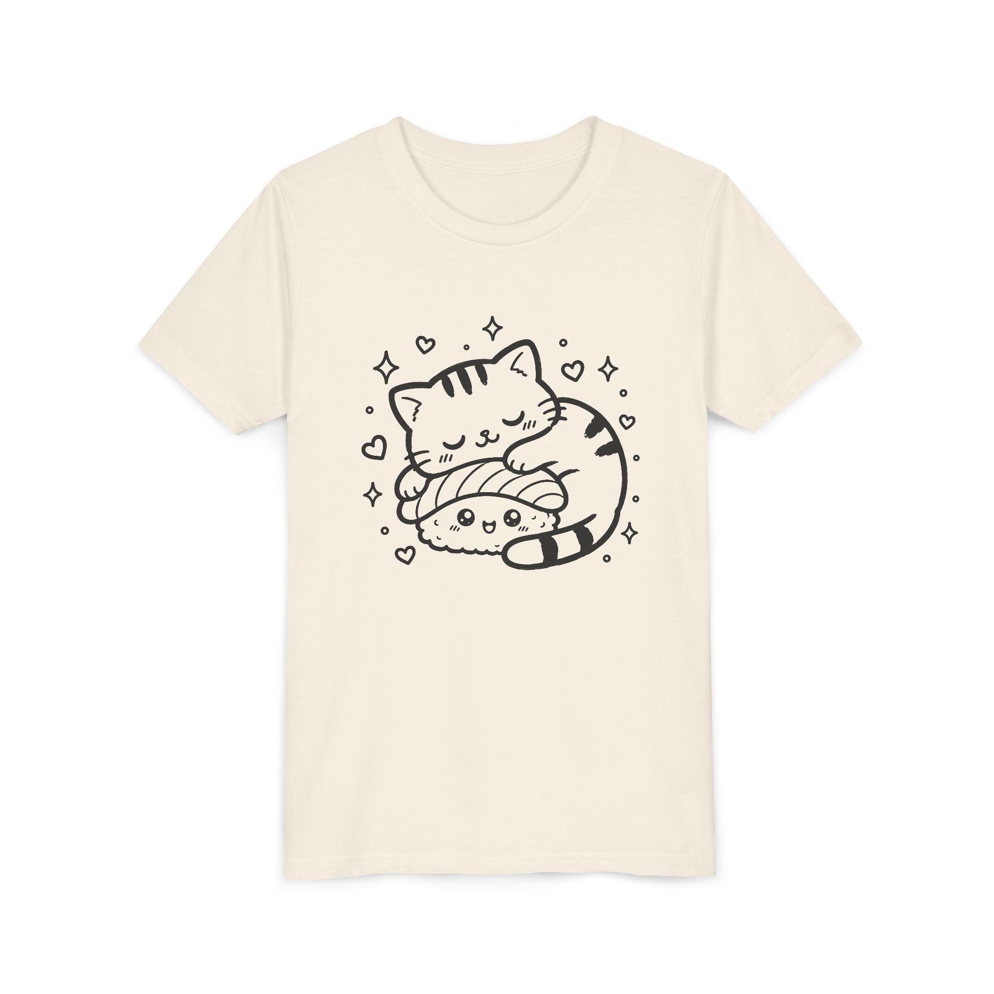 Sushi Snuggle Kitty T-shirt