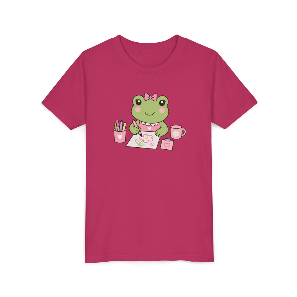 Frog Drawing a Picture T-shirt