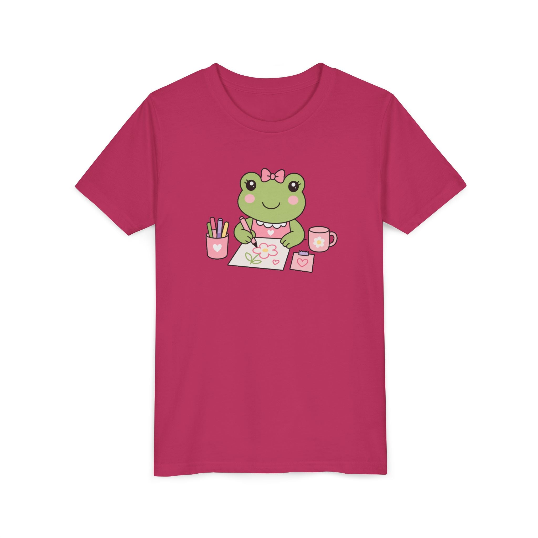 Frog Drawing a Picture T-shirt