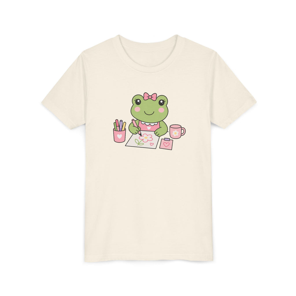 Frog Drawing a Picture T-shirt