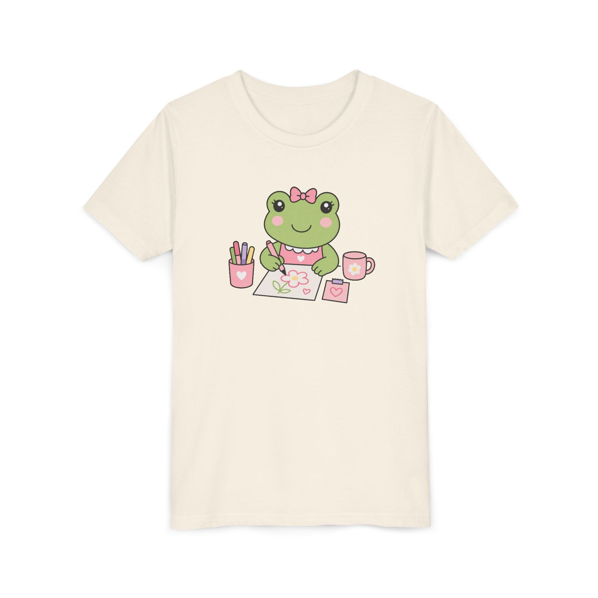 Frog Drawing a Picture T-shirt